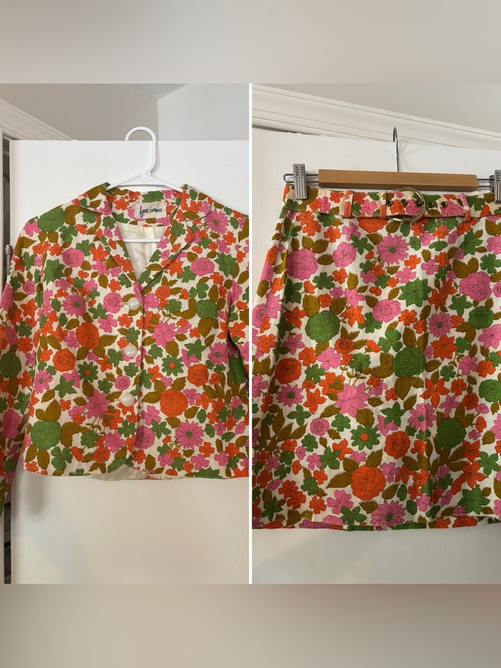 Vintage 2-Piece Skirt Suit